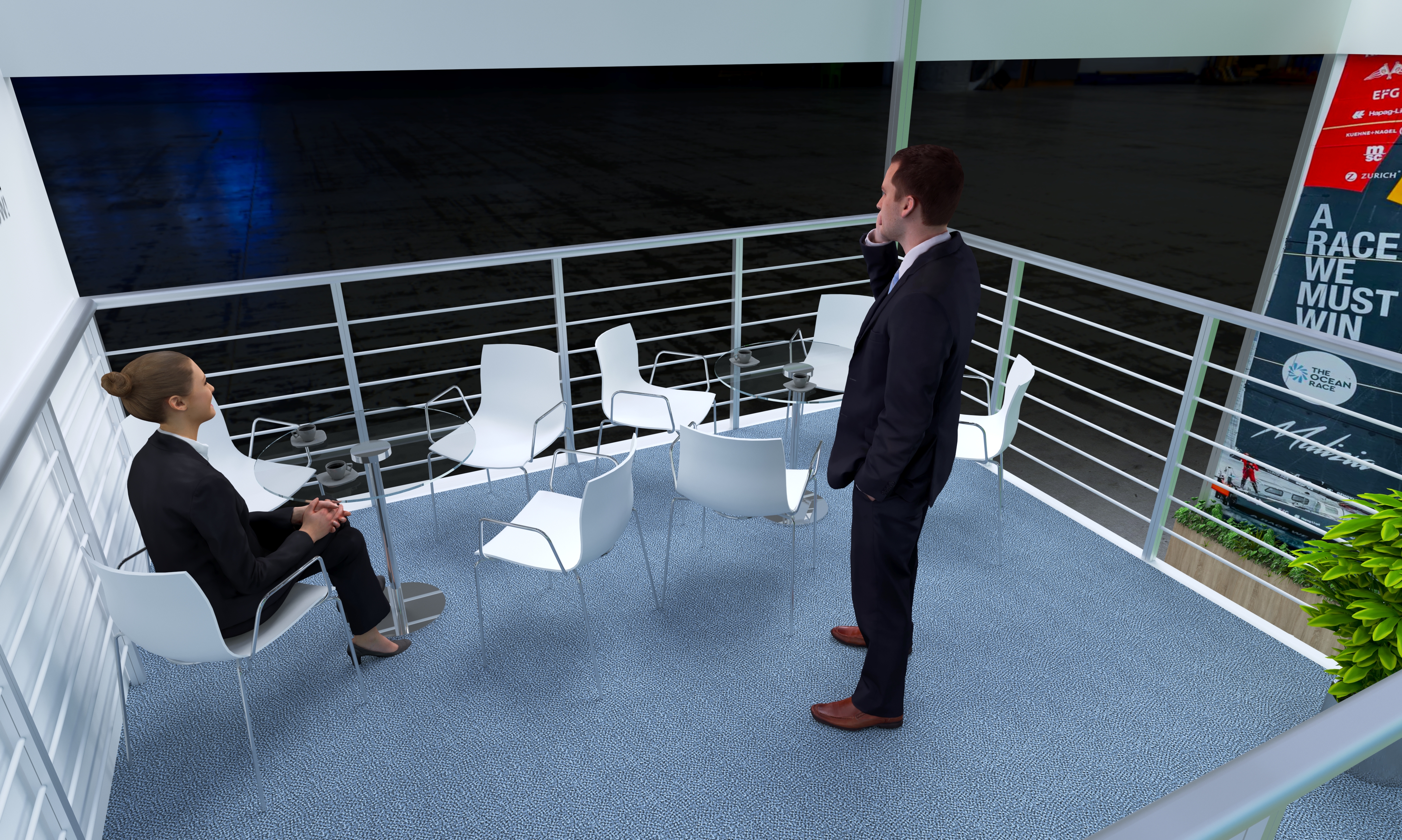 Obergeschoss mit Sitzbereich